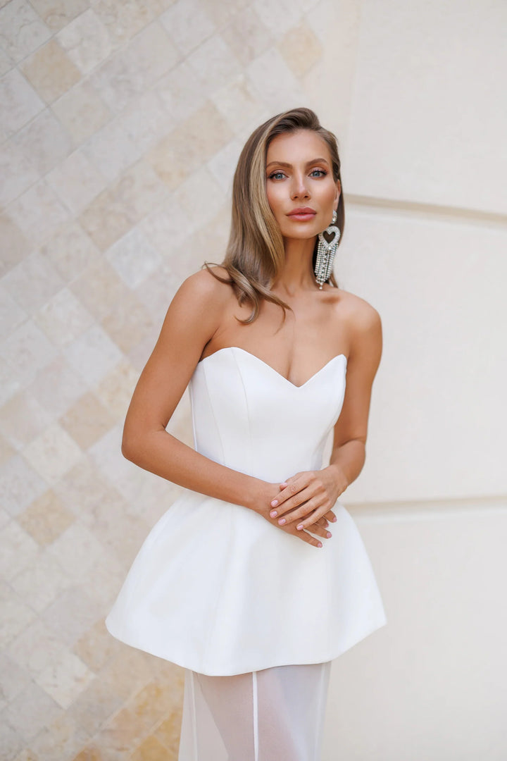 Seraphyne White Maxi Dress
