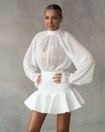 Noire Ivory 2-Piece Mini Dress