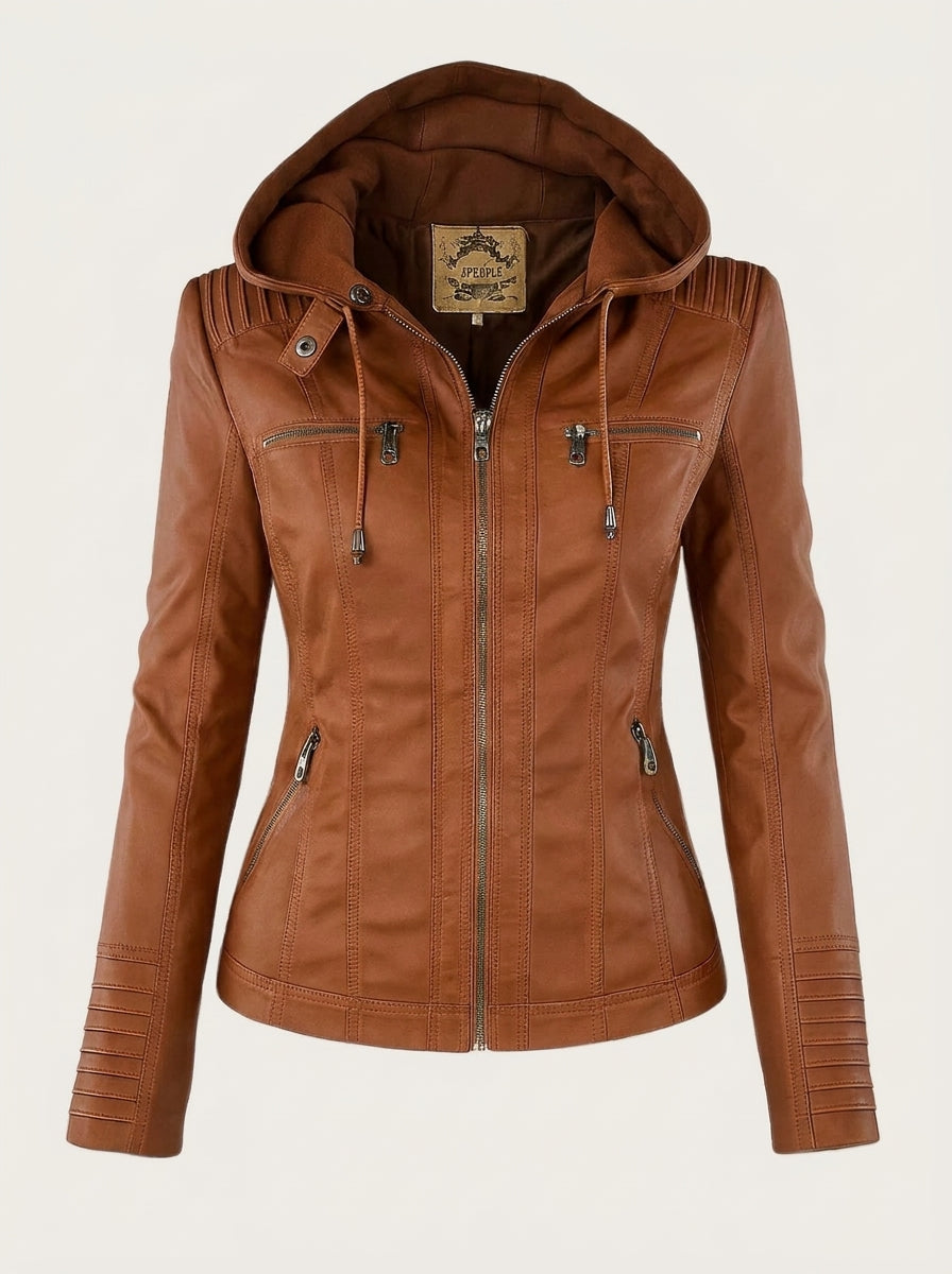 Asunción | Chaqueta Elegante de Cuero