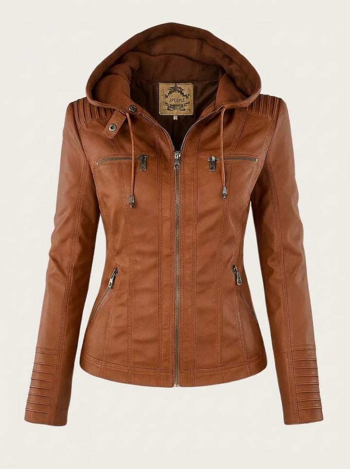 Asunción | Chaqueta Elegante de Cuero