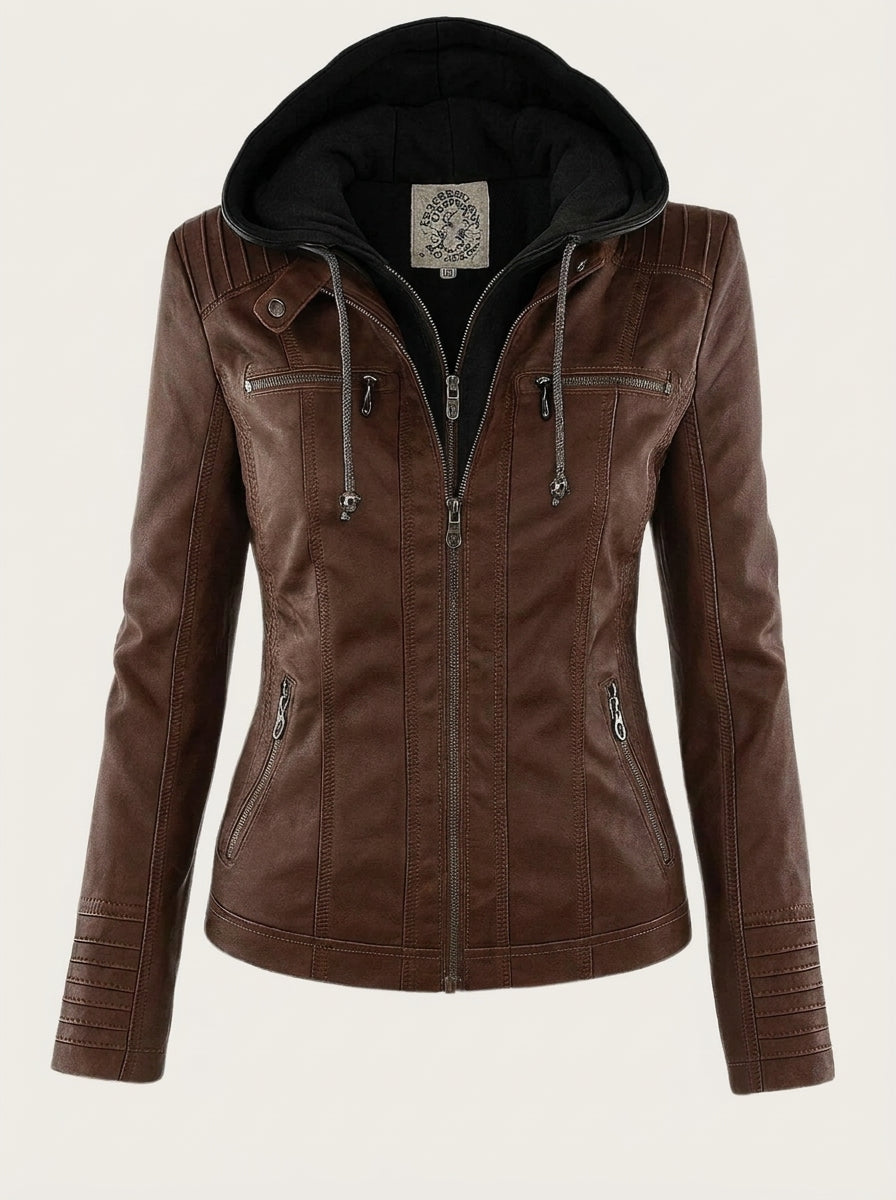 Asunción | Chaqueta Elegante de Cuero