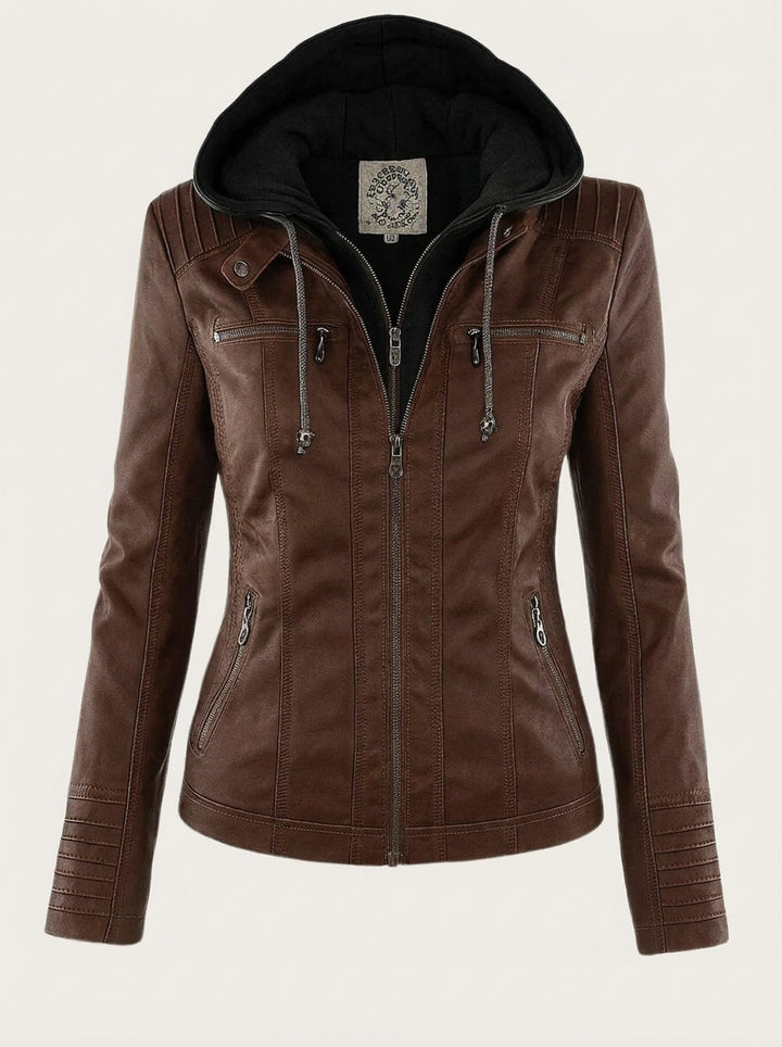 Asunción | Chaqueta Elegante de Cuero