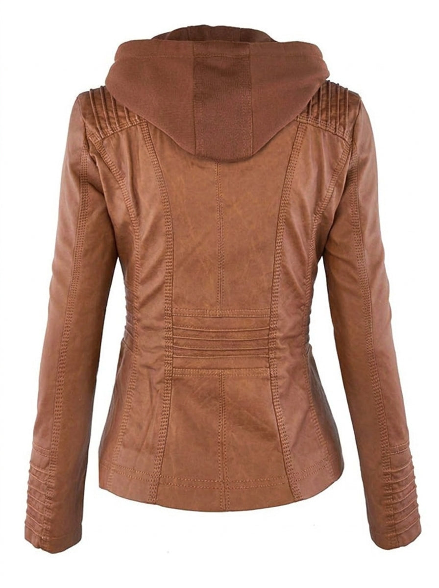 Asunción | Chaqueta Elegante de Cuero
