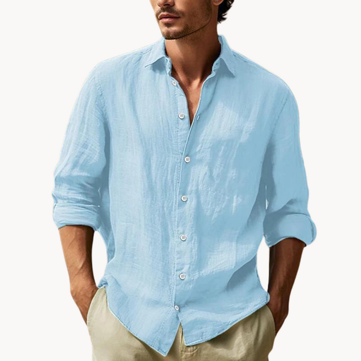 Dress Shirt - Structured Front Panel & Breathable Blend