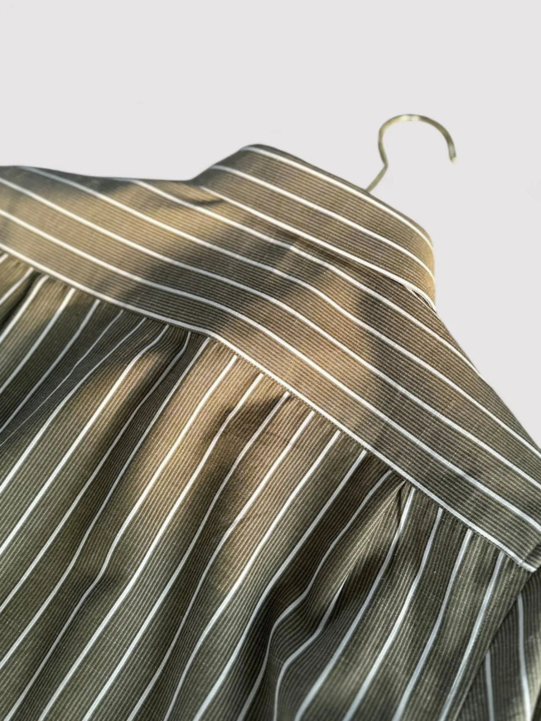 Dress Shirt - Tailored Stripe And Breathable Flexible Shape