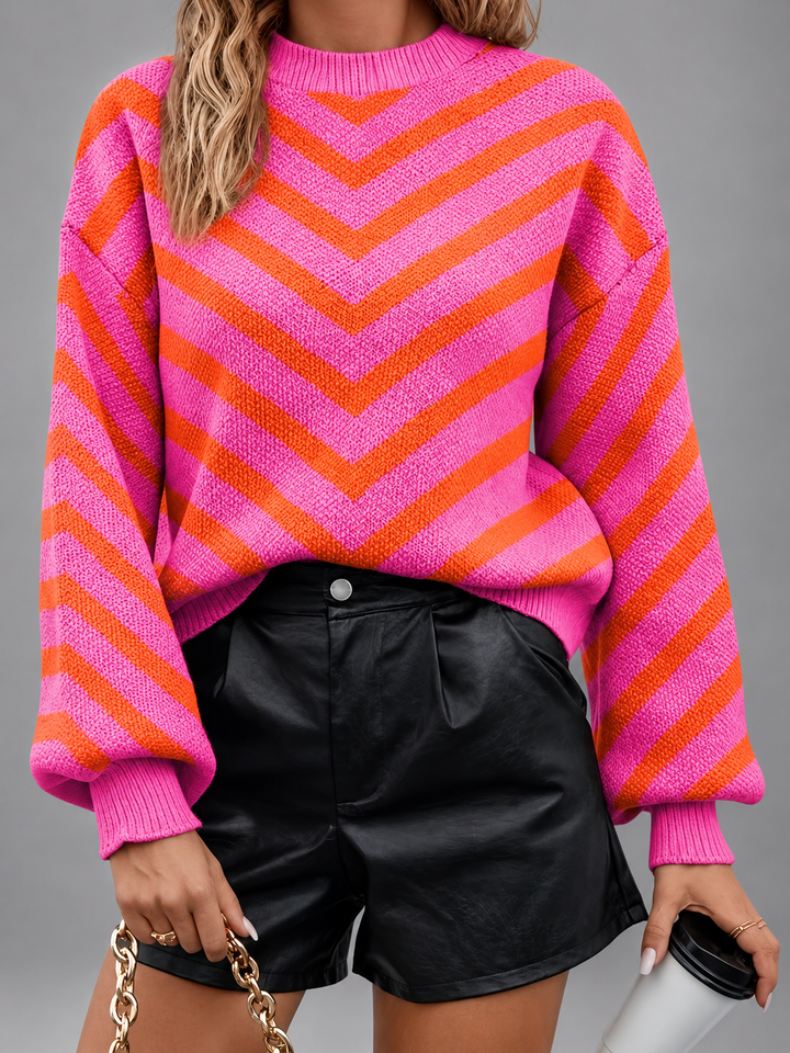 Elodia | Jersey de Punto Chevron