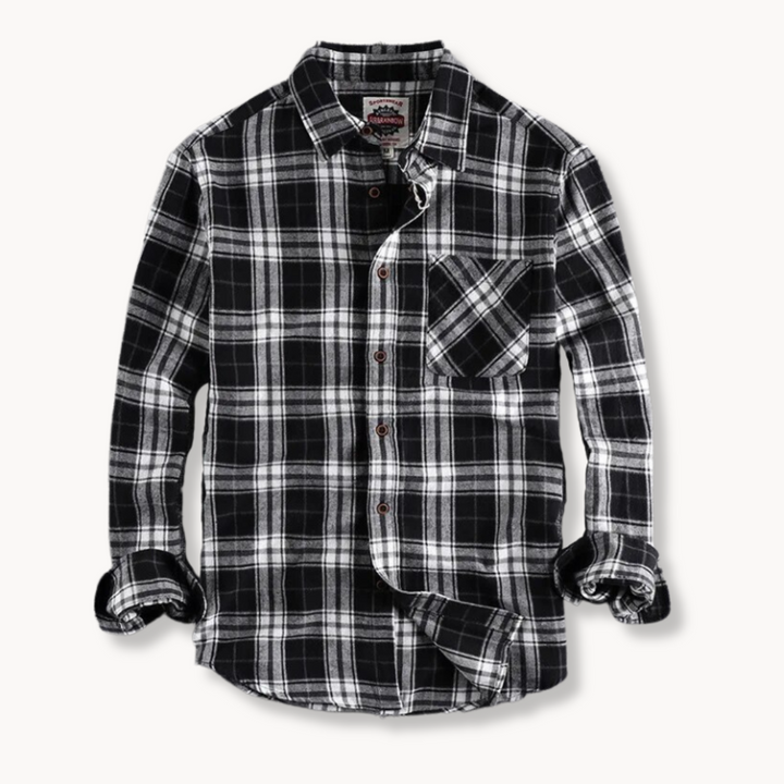 Flannel Shirt - Brushed Blend Finish & Chest Pocket Storage