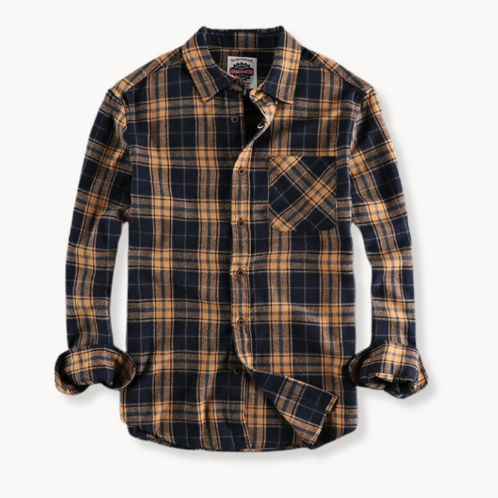 Flannel Shirt - Brushed Blend Finish & Chest Pocket Storage