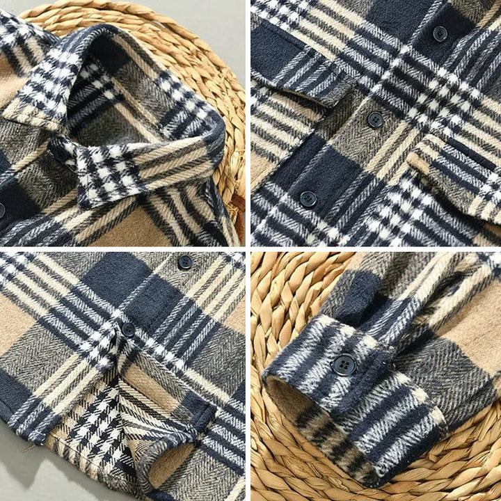 Flannel Shirt – Dense Weave And Soft Brushed Warmth Layer