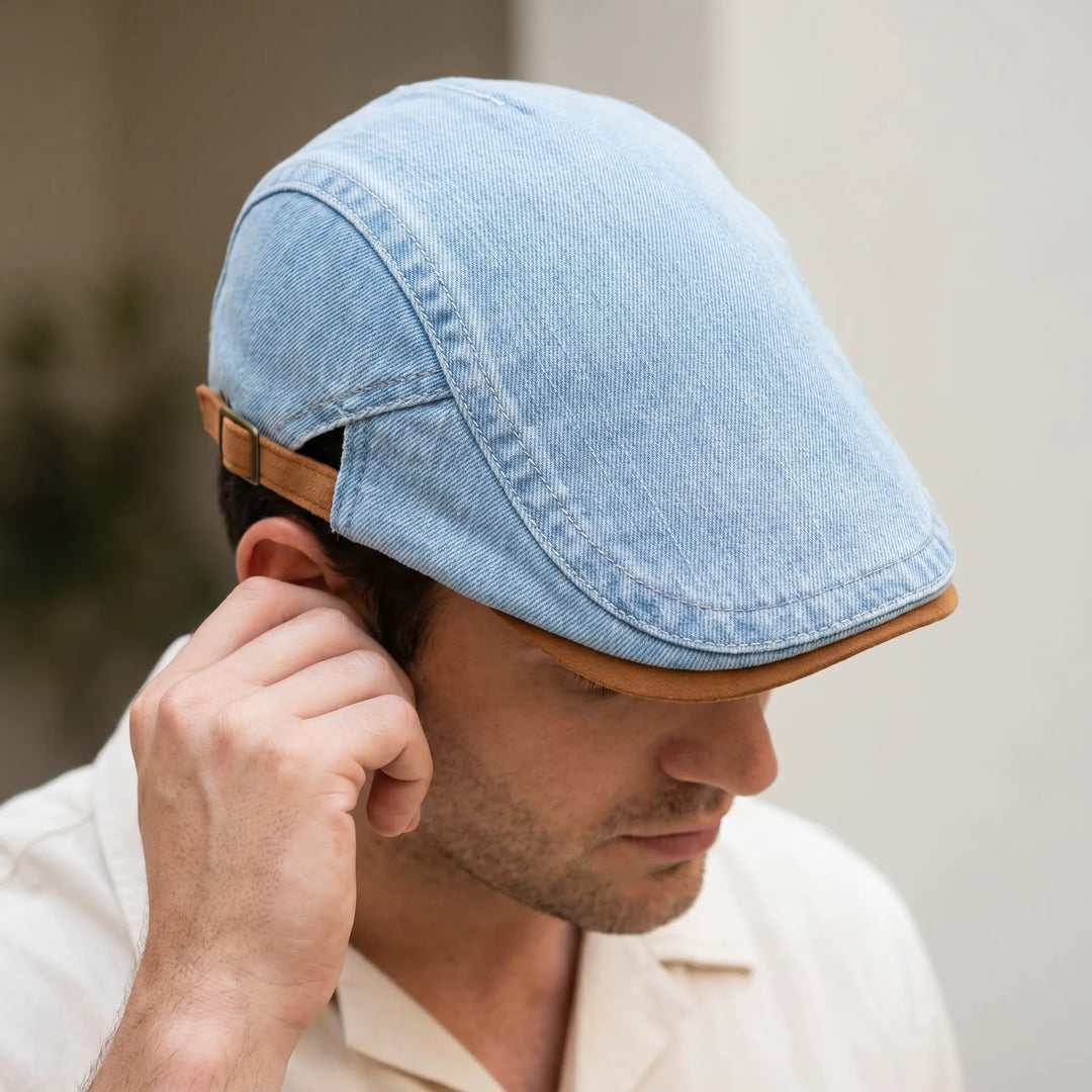Gorra Plana Vaquera para Hombre