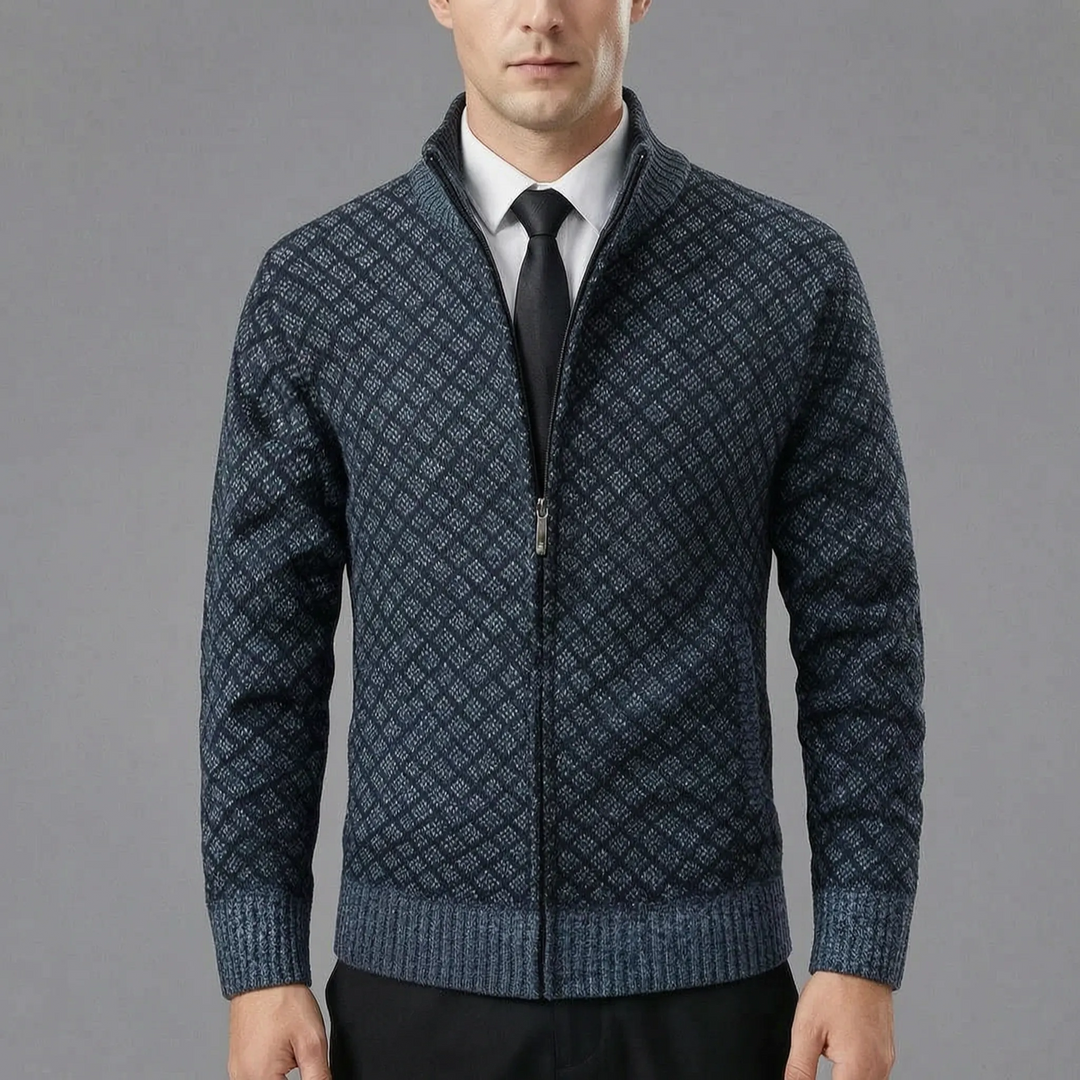 Cárdigan de Hombre con Cremallera