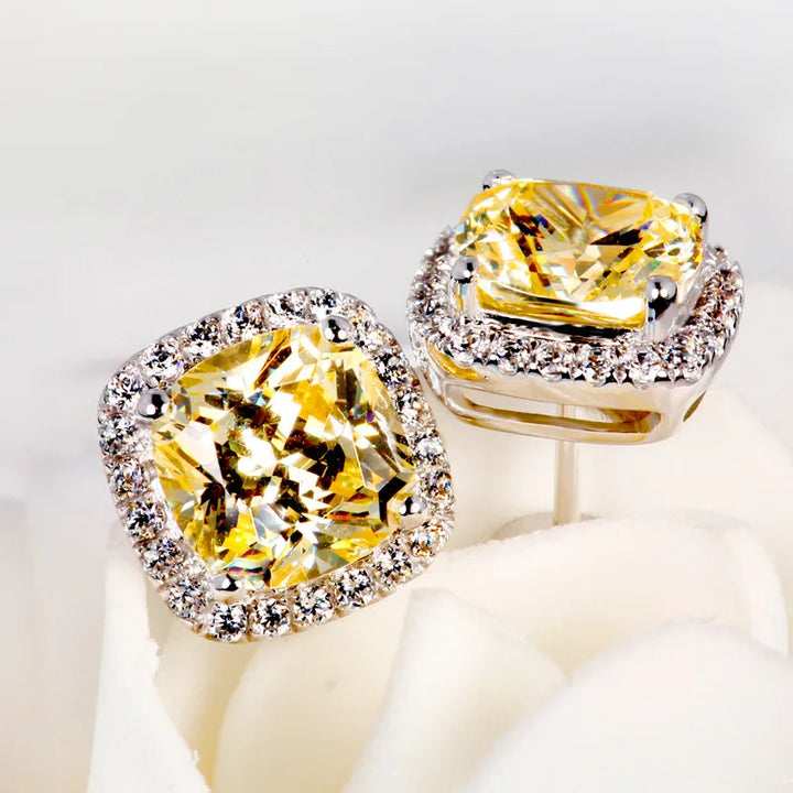 Gemma Colorstone Stud Earrings hero view