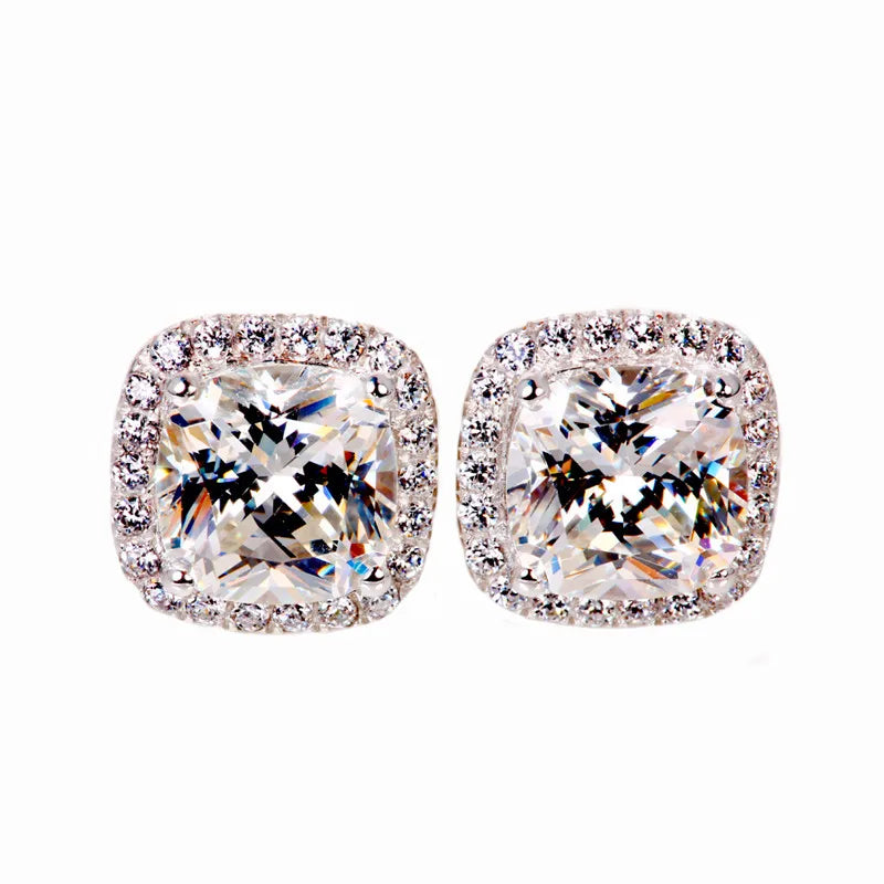 Gemma Colorstone Stud Earrings additional detail