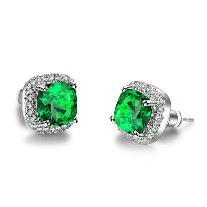 Gemma Colorstone Stud Earrings