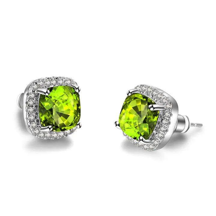 Gemelle | Multicolor Crystal Stud Earrings