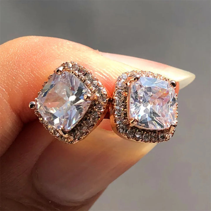 Gemma Colorstone Stud Earrings