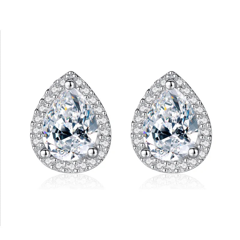 Jewelina | Colorstone Stud Earrings