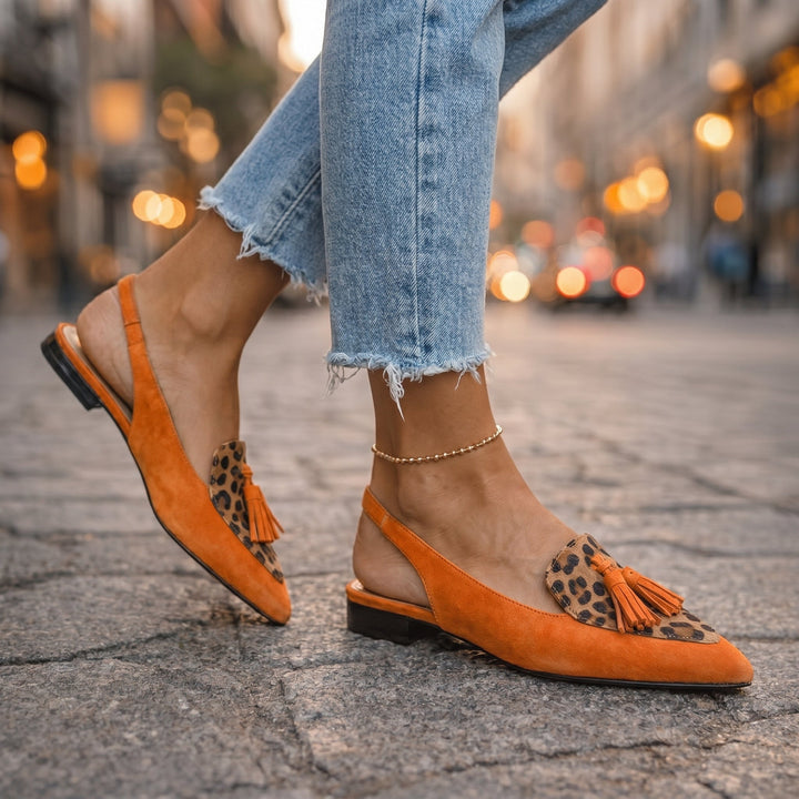 Savannah | Hand-Finished Tassel Strap Sandals