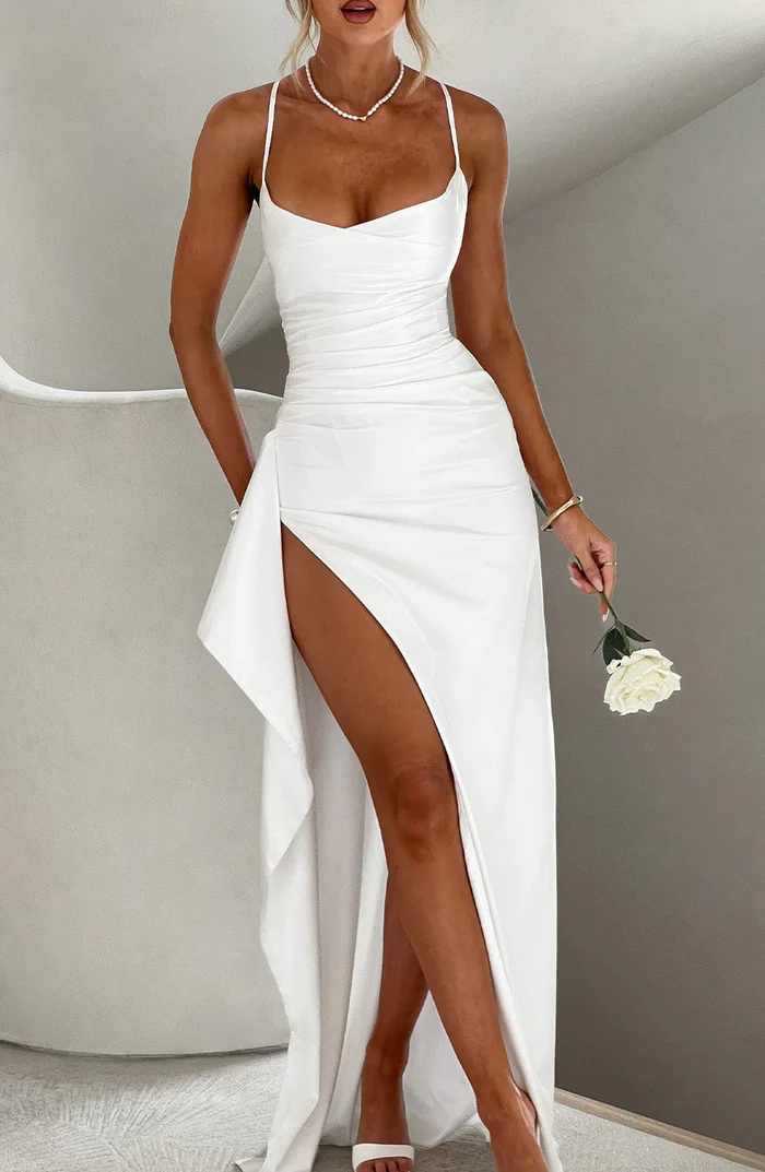 Helen Ivory Maxi Dress