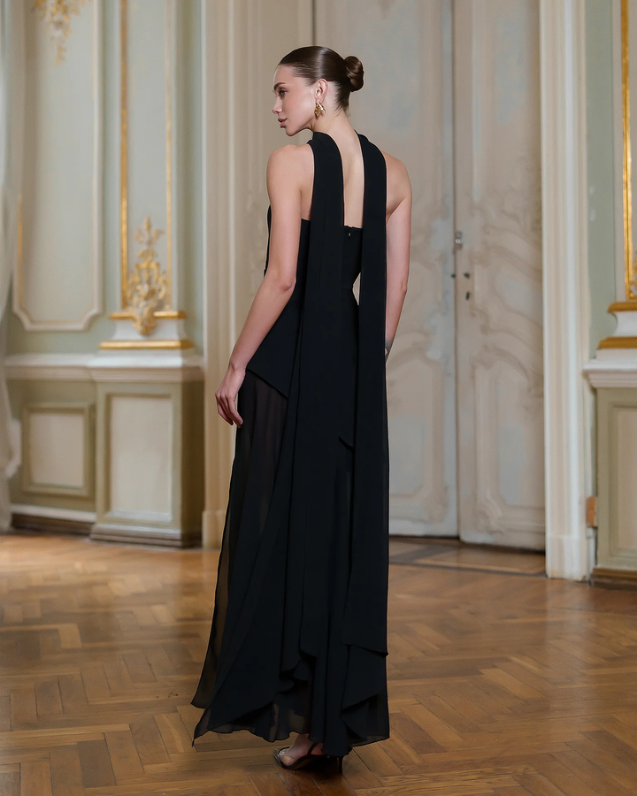 Azaleea Black Maxi Dress