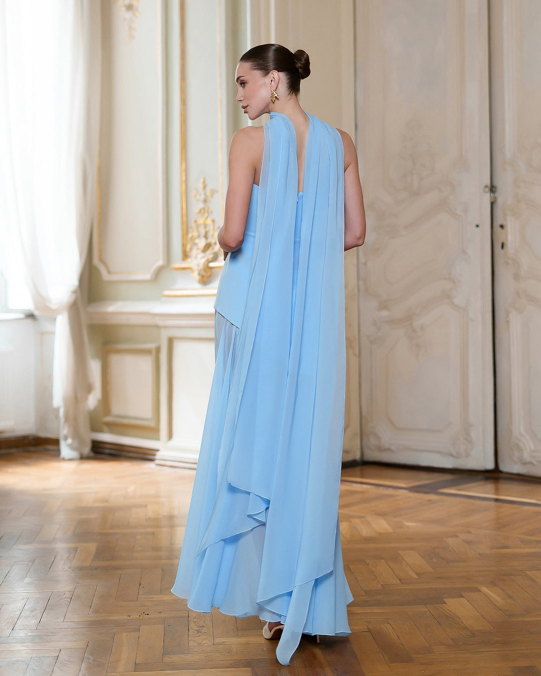 Azaleea Baby Blue Maxi Dress