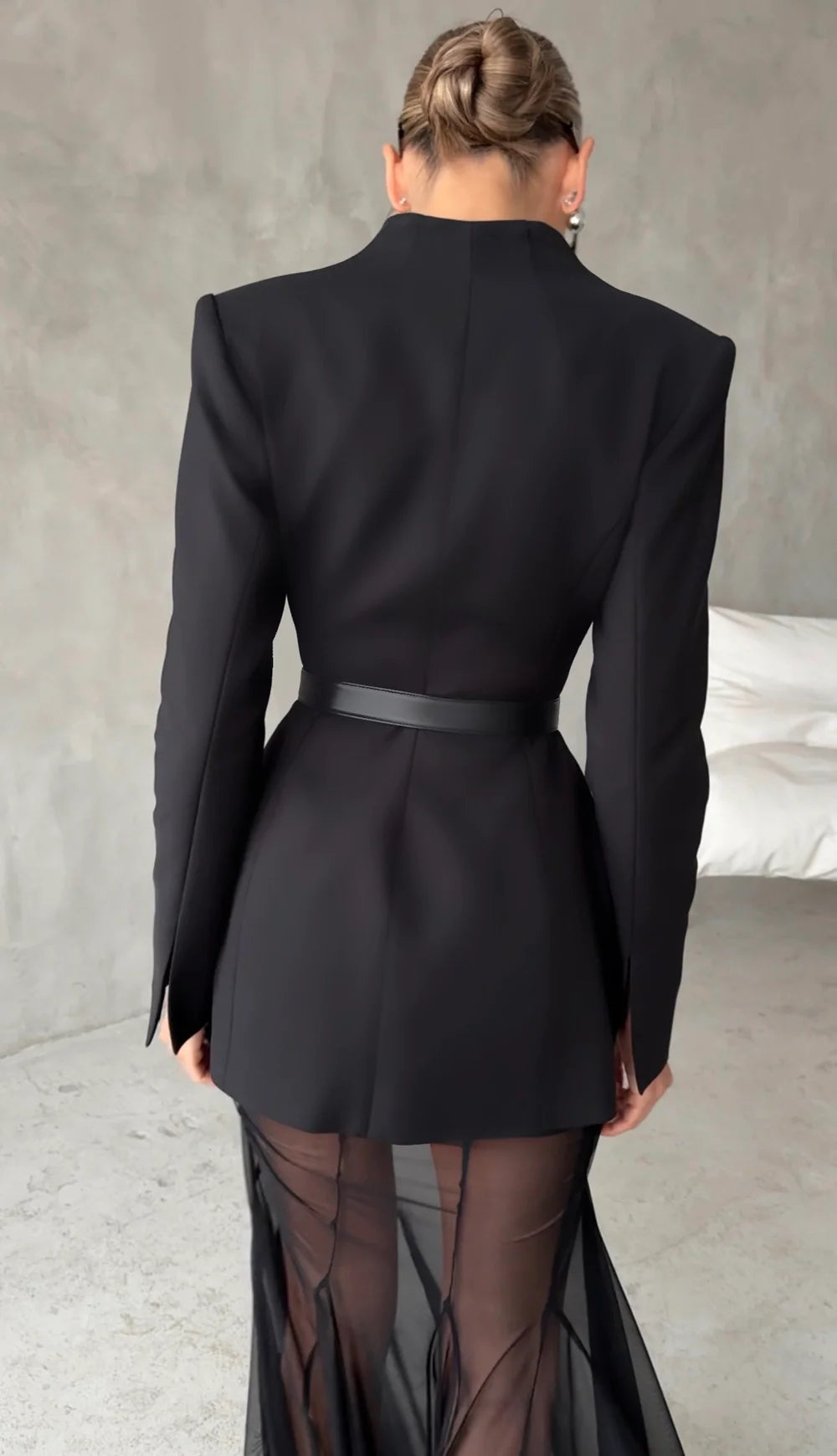 Iryne Black Maxi Dress