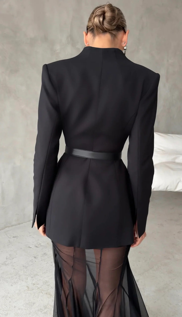 Iryne Black Maxi Dress