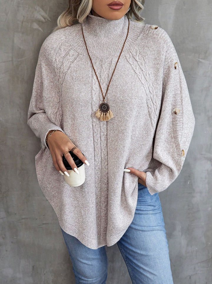 Micaela | Jersey Curvy de Canalé con Botones