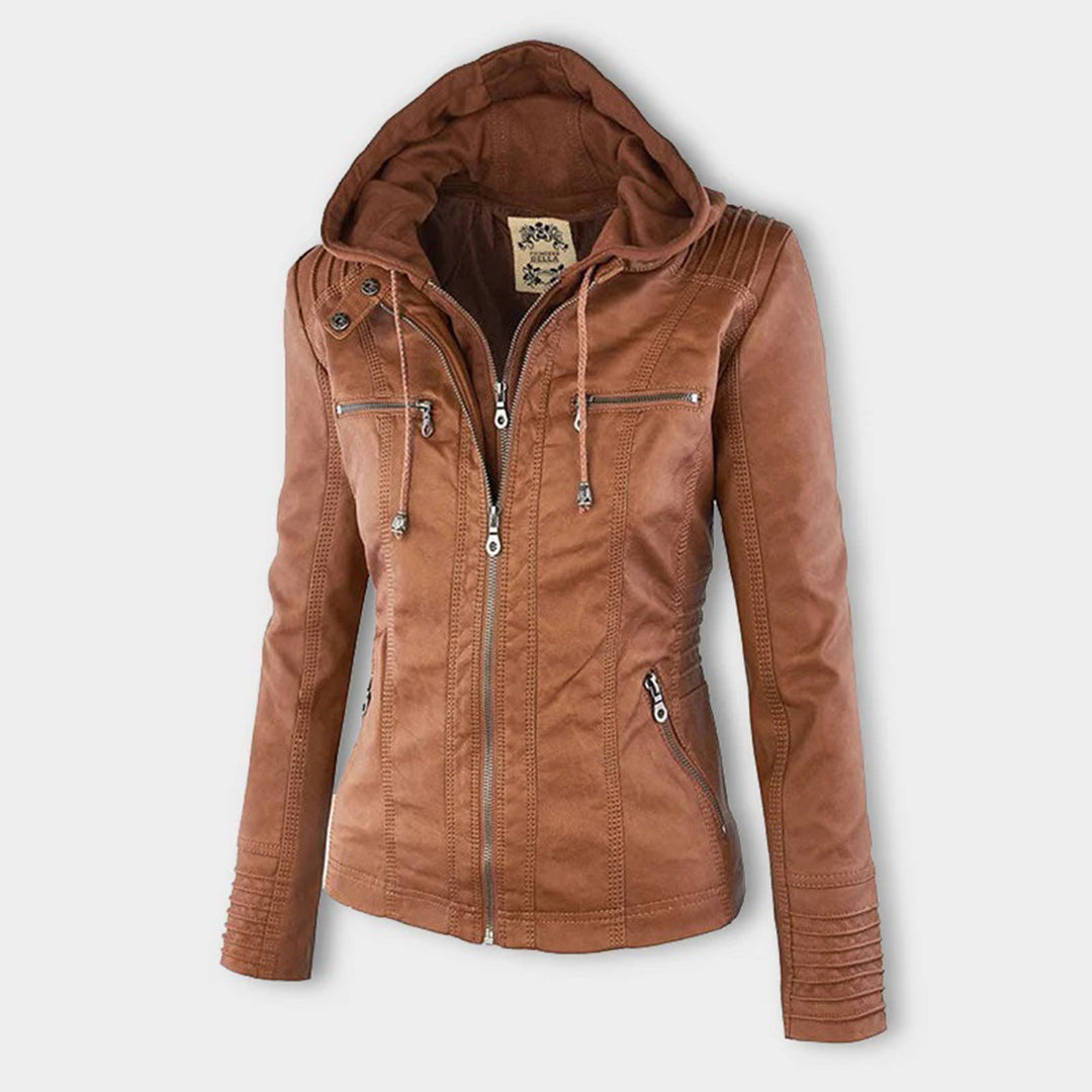 Chaqueta de Cuero Renata