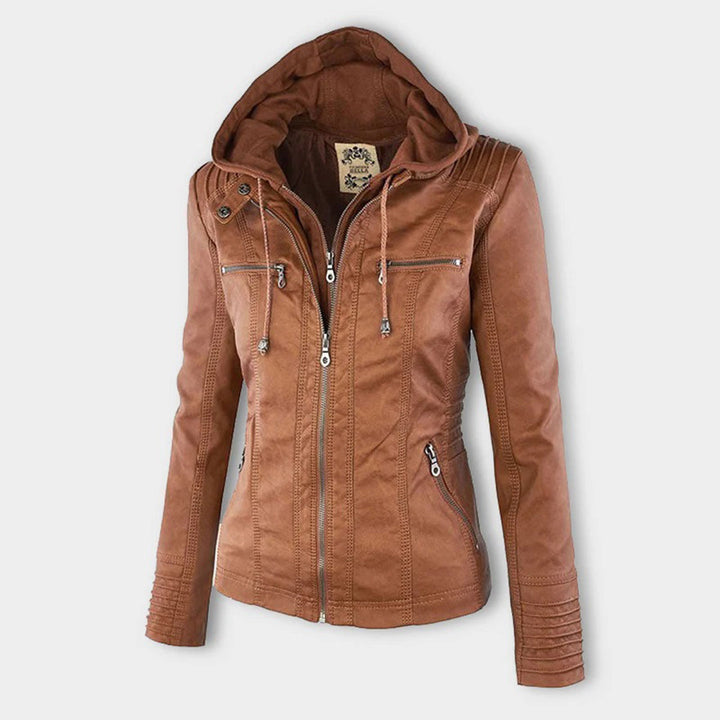 Chaqueta de Cuero Renata