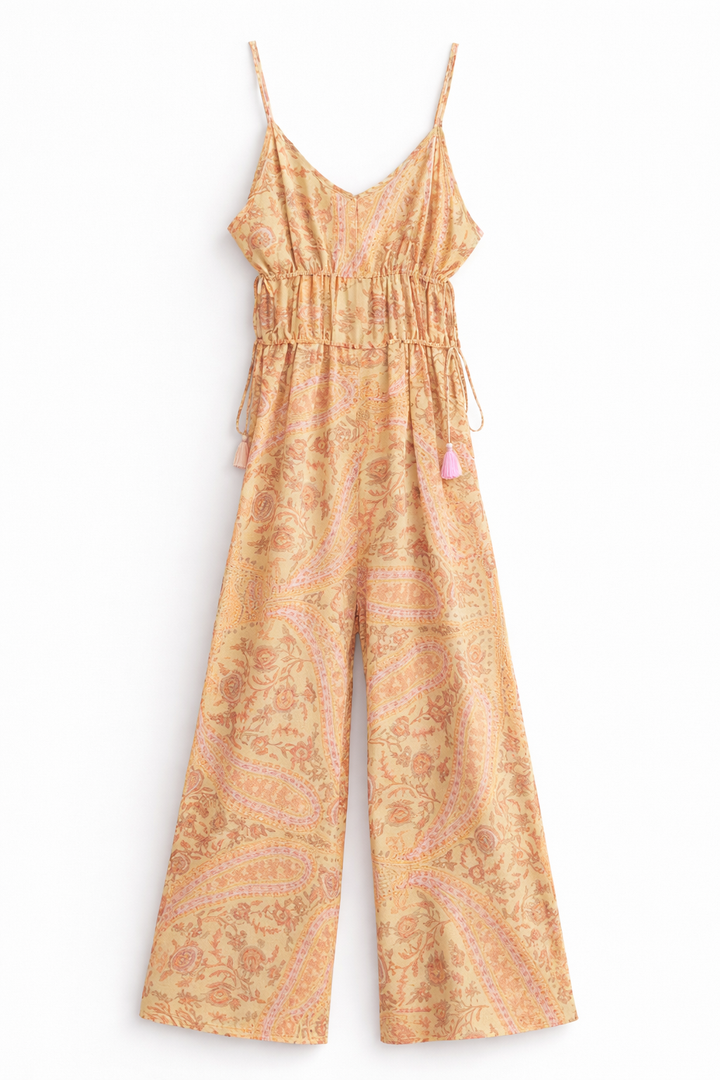 Paisley Viscose Jumpsuit