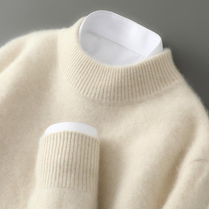 Jersey Suave de Mujer de Cuello Alto