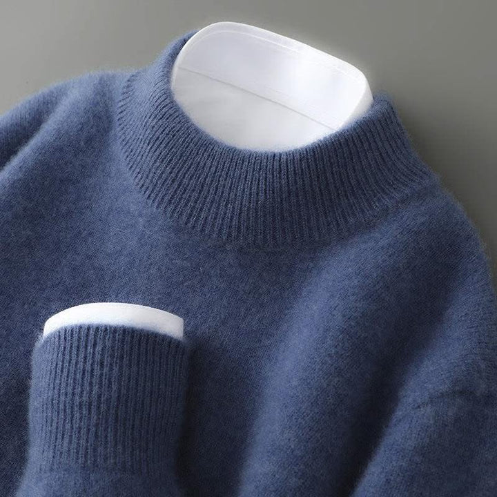 Jersey Suave de Mujer de Cuello Alto