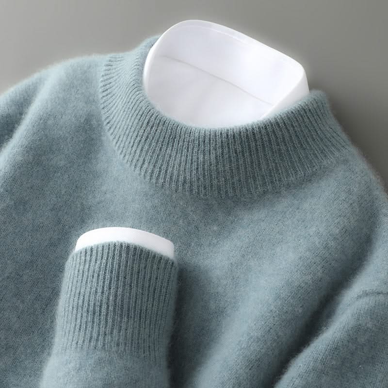 Jersey Suave de Mujer de Cuello Alto