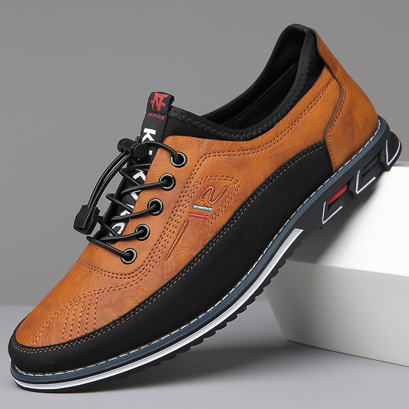 Zapatos de Cuero sin Cordones para Hombre
