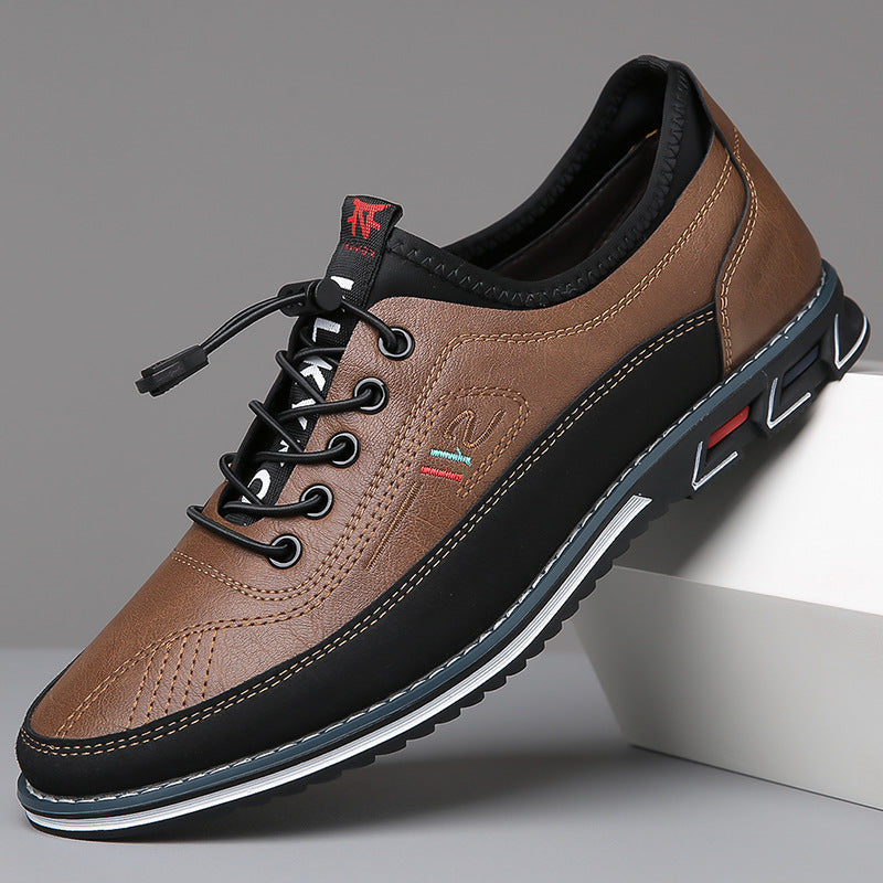 Zapatos de Cuero sin Cordones para Hombre