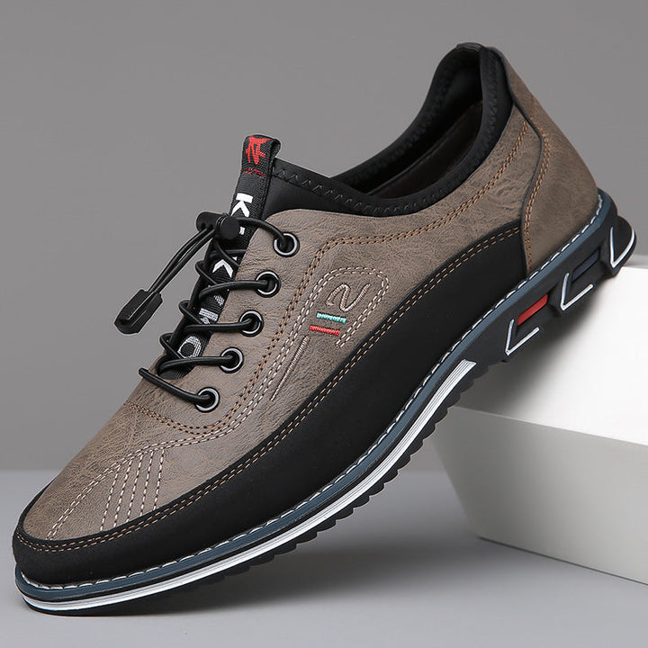 Zapatos de Cuero sin Cordones para Hombre