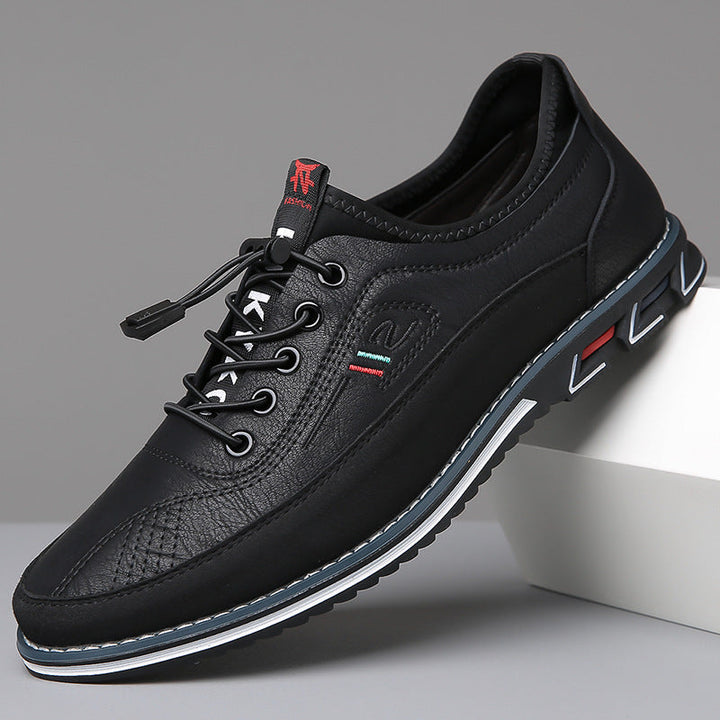 Zapatos de Cuero sin Cordones para Hombre