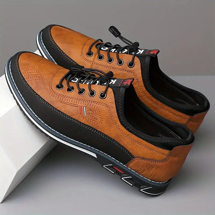 Zapatos de Cuero sin Cordones para Hombre