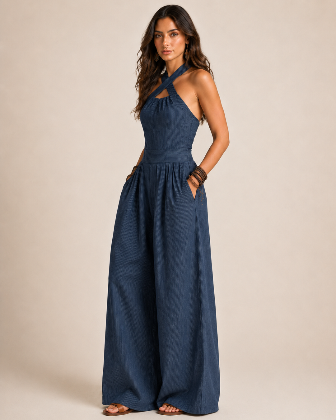 Isabella Halter Jumpsuit