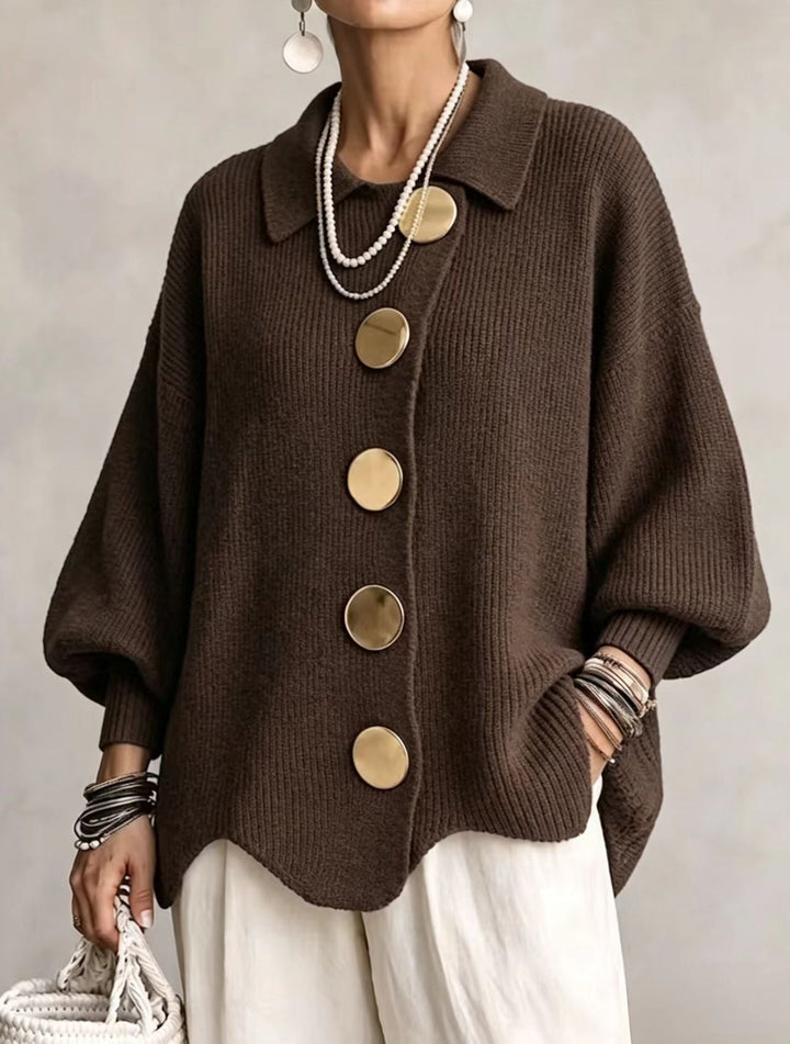 Isadora | Cárdigan Oversize con Botones