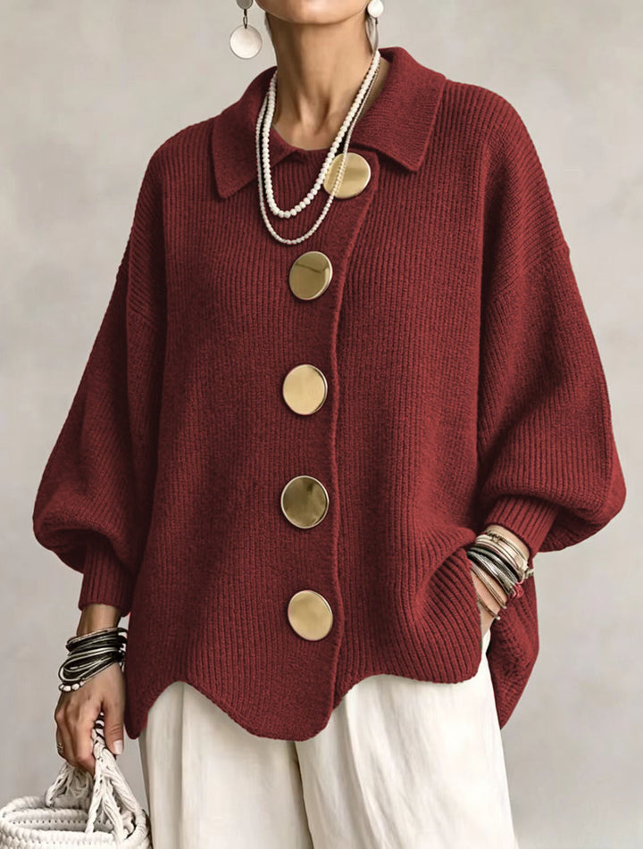 Isadora | Cárdigan Oversize con Botones
