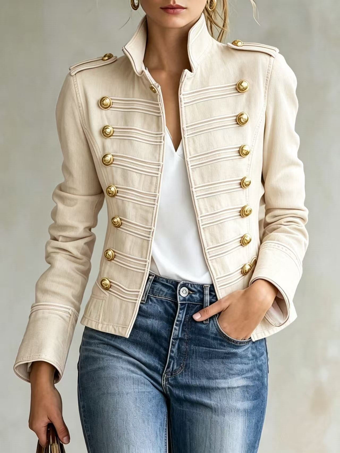 Ariadna | Chaqueta Vaquera Militar