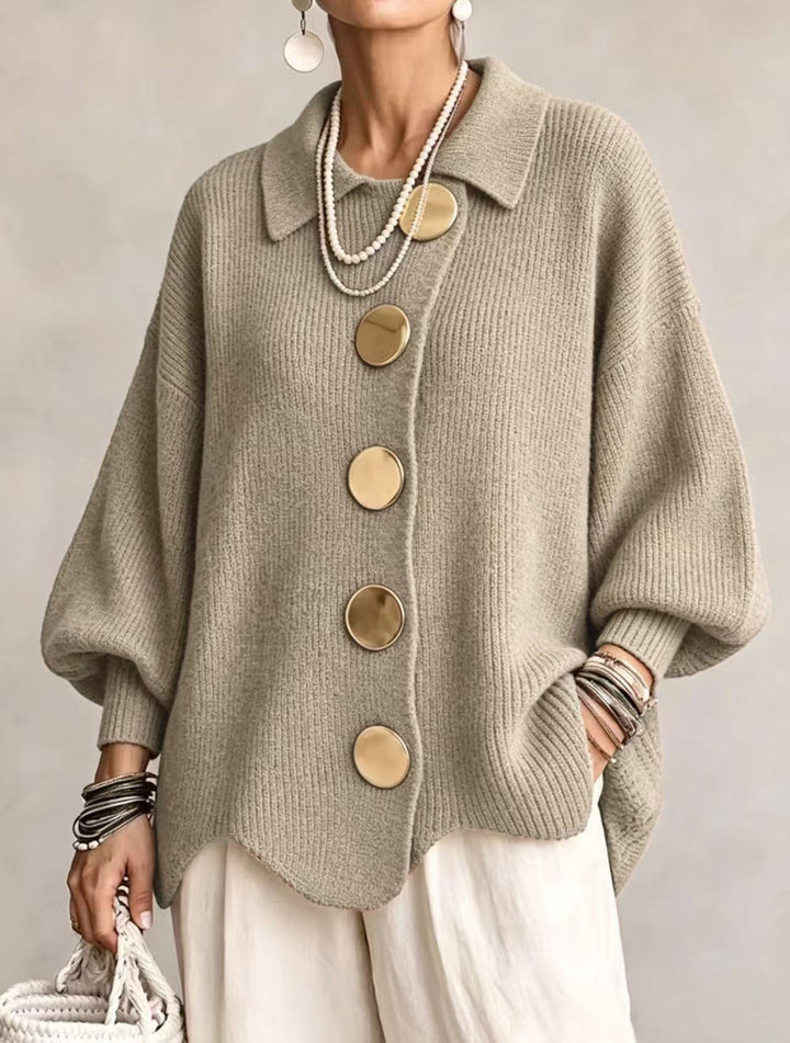 Isadora | Cárdigan Oversize con Botones