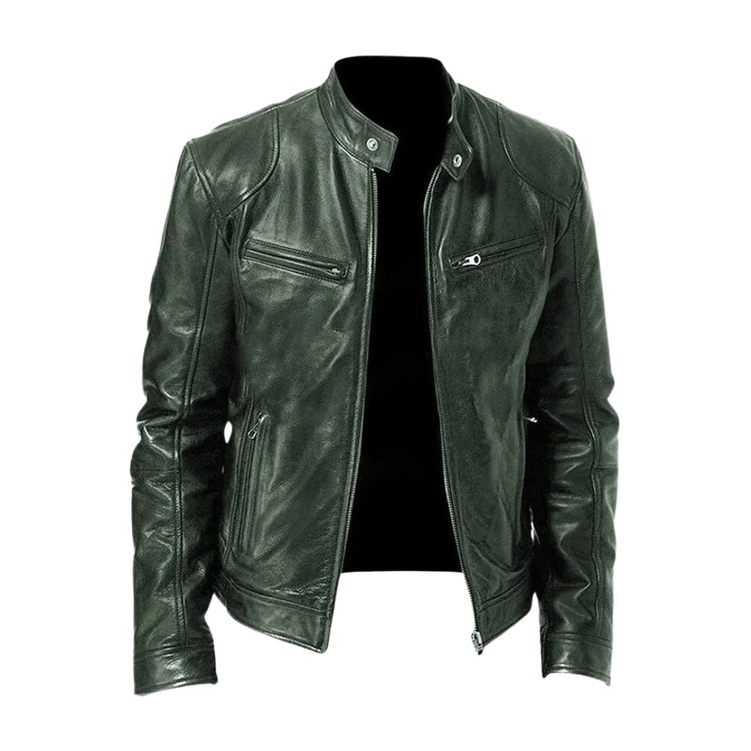 Pieter | Chaqueta Casual de Cuero