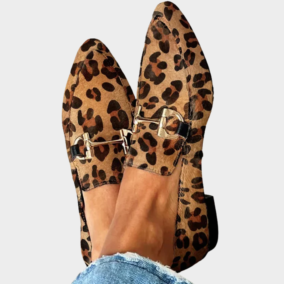 Julia | Mocasines de Leopardo