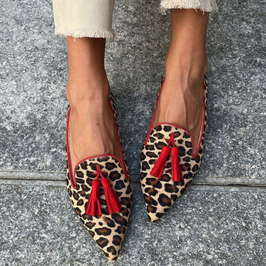 Gema | Mocasines Safari de Leopardo