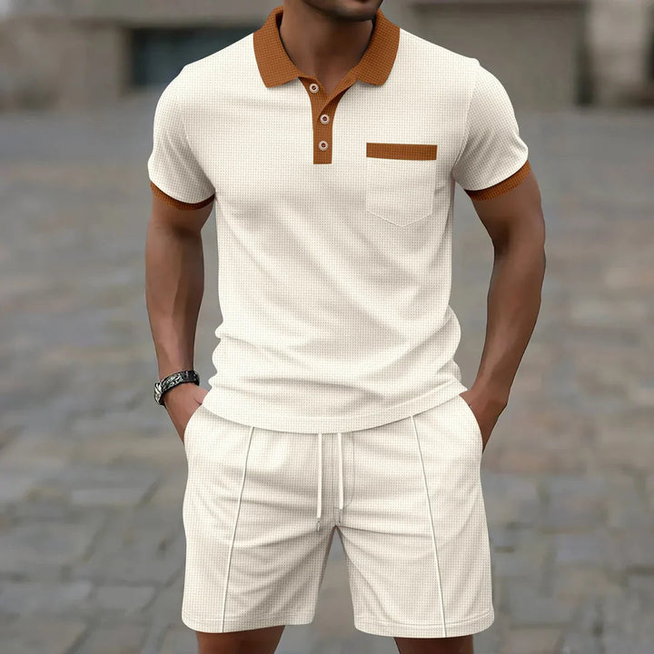 Polo Set - Waffle Blend Fabric And Breathable Movement