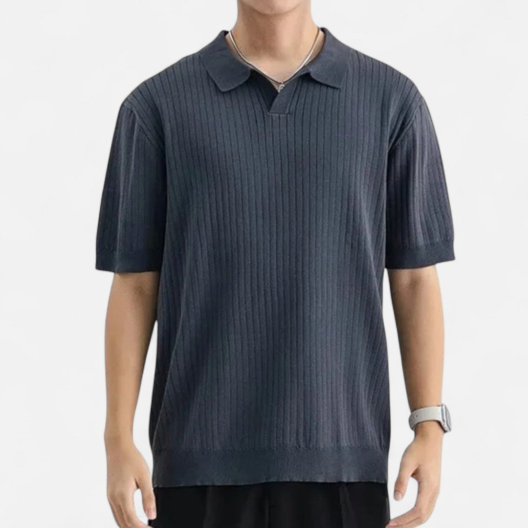 Polo Shirt - Breathable Blend Knit and Easy Arm Movement