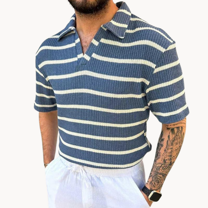 Polo Shirt - Johnny Collar And Breathable Soft Blend Fit